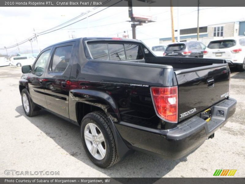 Crystal Black Pearl / Black 2010 Honda Ridgeline RTL