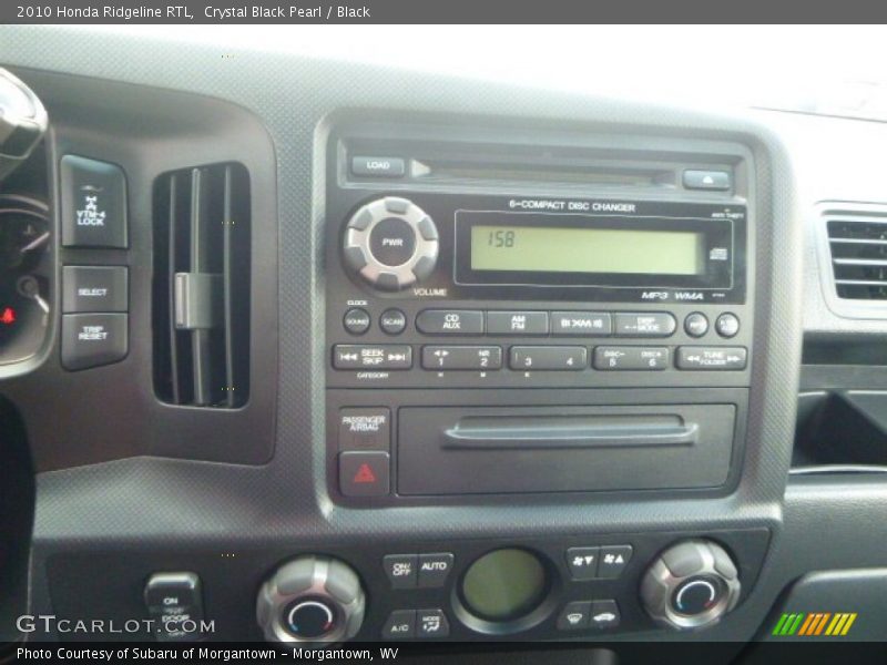Crystal Black Pearl / Black 2010 Honda Ridgeline RTL