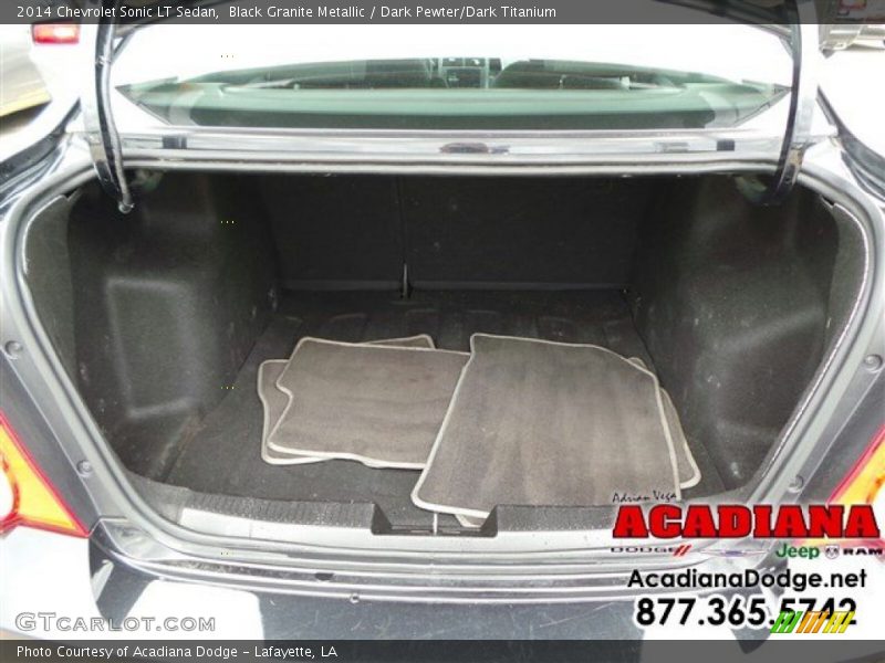 Black Granite Metallic / Dark Pewter/Dark Titanium 2014 Chevrolet Sonic LT Sedan