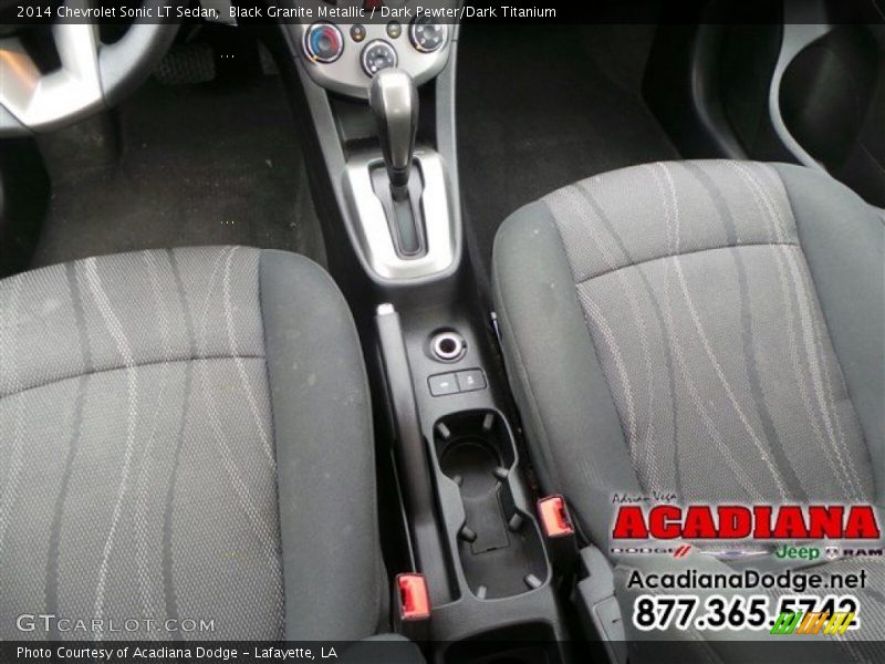 Black Granite Metallic / Dark Pewter/Dark Titanium 2014 Chevrolet Sonic LT Sedan