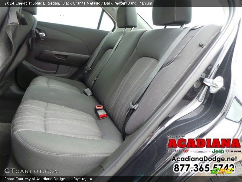 Black Granite Metallic / Dark Pewter/Dark Titanium 2014 Chevrolet Sonic LT Sedan