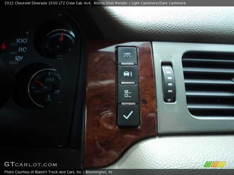Mocha Steel Metallic / Light Cashmere/Dark Cashmere 2012 Chevrolet Silverado 1500 LTZ Crew Cab 4x4