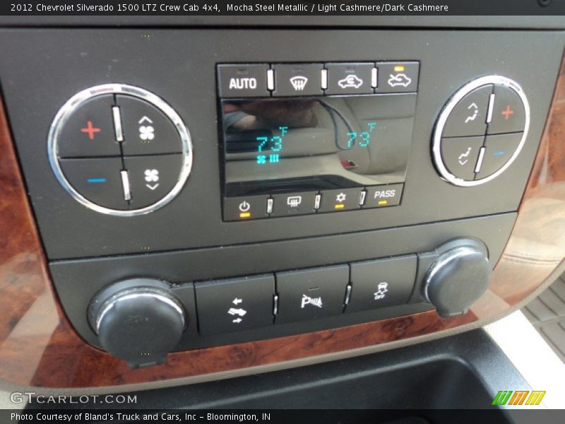 Mocha Steel Metallic / Light Cashmere/Dark Cashmere 2012 Chevrolet Silverado 1500 LTZ Crew Cab 4x4