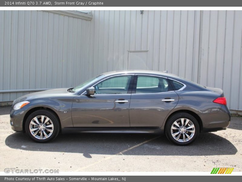  2014 Q70 3.7 AWD Storm Front Gray