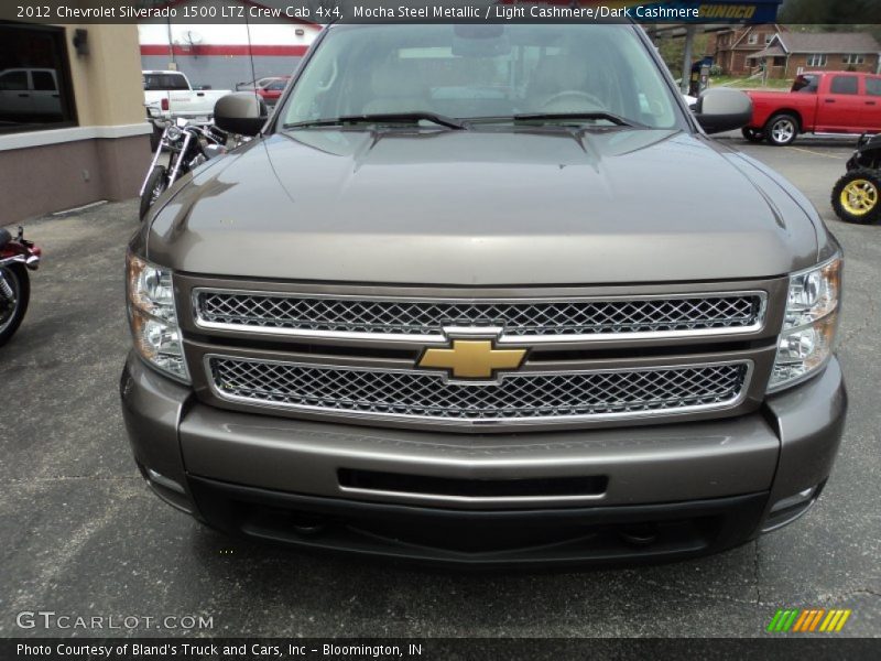 Mocha Steel Metallic / Light Cashmere/Dark Cashmere 2012 Chevrolet Silverado 1500 LTZ Crew Cab 4x4