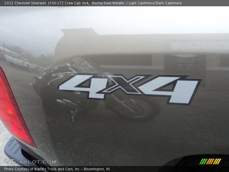 Mocha Steel Metallic / Light Cashmere/Dark Cashmere 2012 Chevrolet Silverado 1500 LTZ Crew Cab 4x4