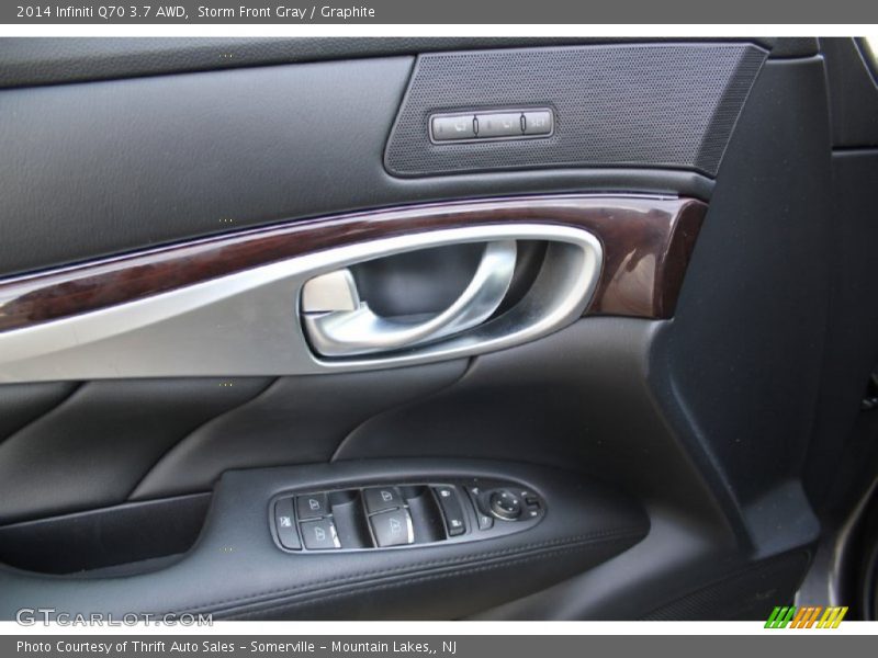 Storm Front Gray / Graphite 2014 Infiniti Q70 3.7 AWD