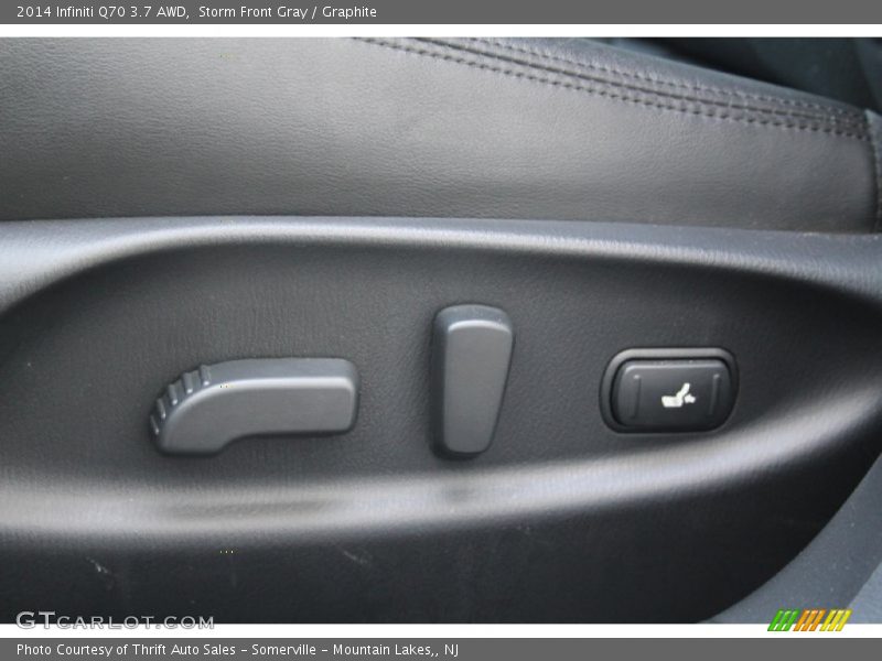 Storm Front Gray / Graphite 2014 Infiniti Q70 3.7 AWD
