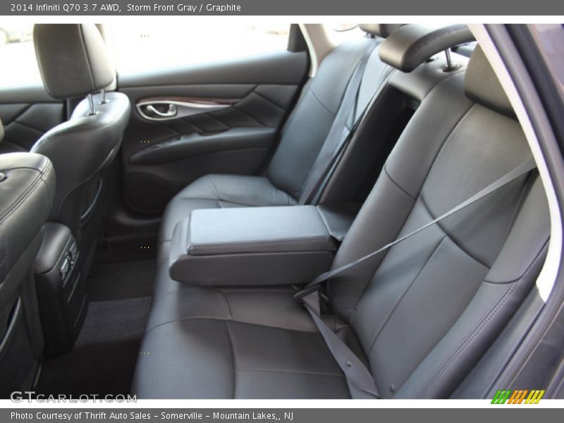 Storm Front Gray / Graphite 2014 Infiniti Q70 3.7 AWD