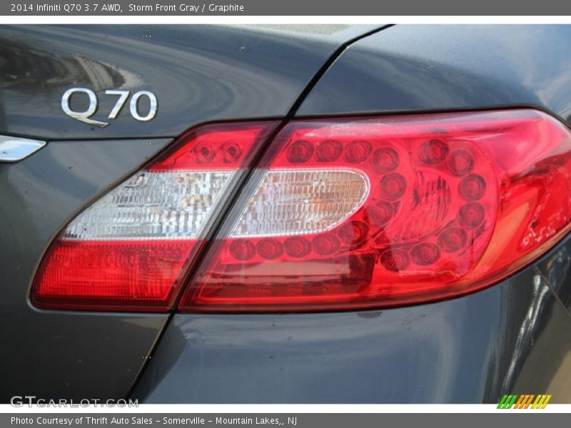 Storm Front Gray / Graphite 2014 Infiniti Q70 3.7 AWD