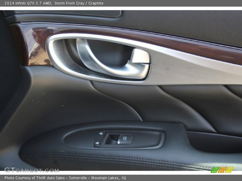 Storm Front Gray / Graphite 2014 Infiniti Q70 3.7 AWD