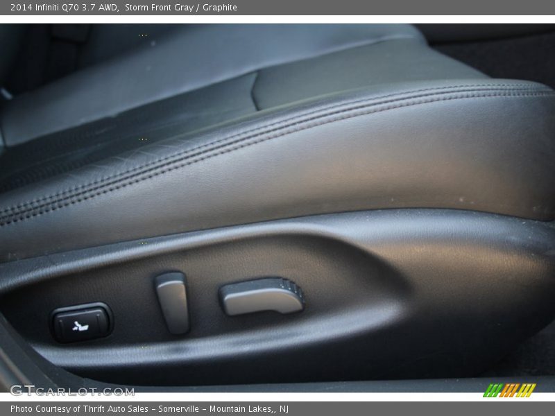 Storm Front Gray / Graphite 2014 Infiniti Q70 3.7 AWD