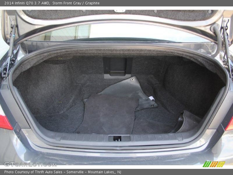 Storm Front Gray / Graphite 2014 Infiniti Q70 3.7 AWD