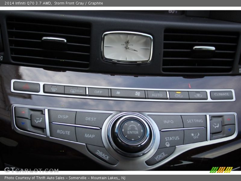 Storm Front Gray / Graphite 2014 Infiniti Q70 3.7 AWD