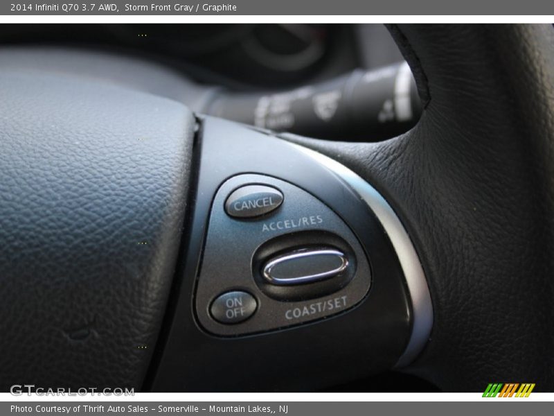 Storm Front Gray / Graphite 2014 Infiniti Q70 3.7 AWD