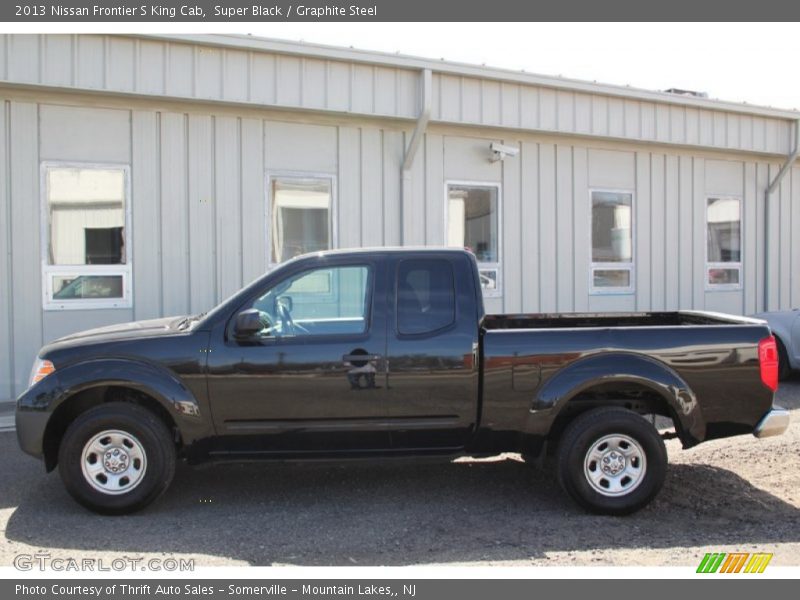 Super Black / Graphite Steel 2013 Nissan Frontier S King Cab