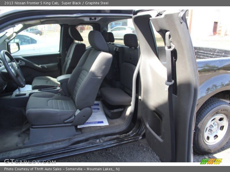 Super Black / Graphite Steel 2013 Nissan Frontier S King Cab