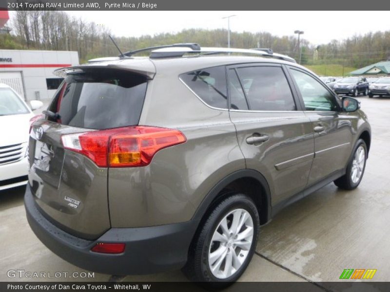 Pyrite Mica / Beige 2014 Toyota RAV4 Limited AWD