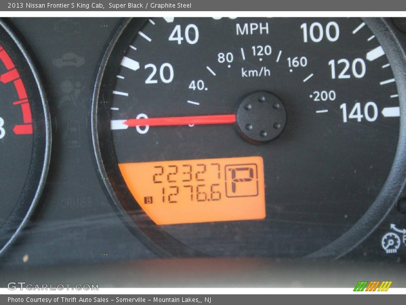 Super Black / Graphite Steel 2013 Nissan Frontier S King Cab