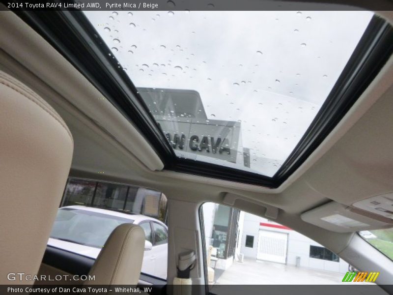 Pyrite Mica / Beige 2014 Toyota RAV4 Limited AWD