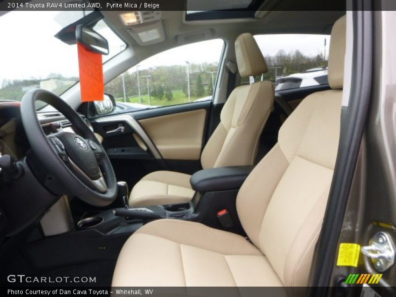 Pyrite Mica / Beige 2014 Toyota RAV4 Limited AWD