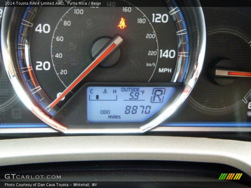 Pyrite Mica / Beige 2014 Toyota RAV4 Limited AWD