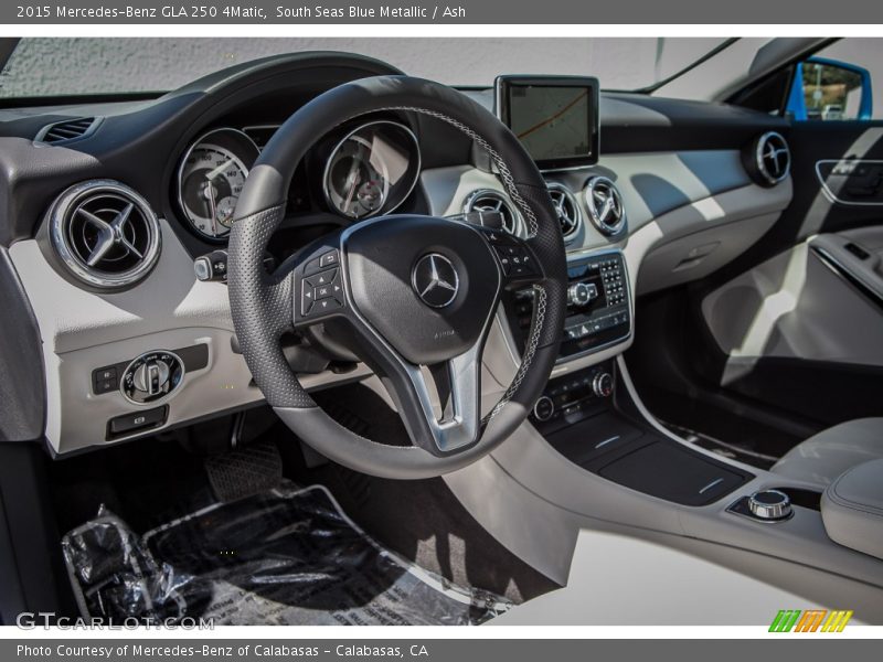 South Seas Blue Metallic / Ash 2015 Mercedes-Benz GLA 250 4Matic