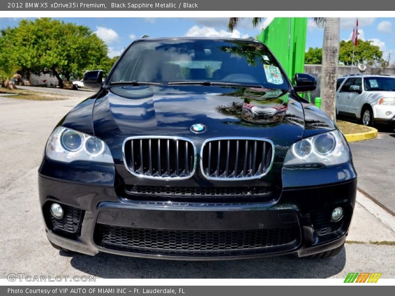Black Sapphire Metallic / Black 2012 BMW X5 xDrive35i Premium