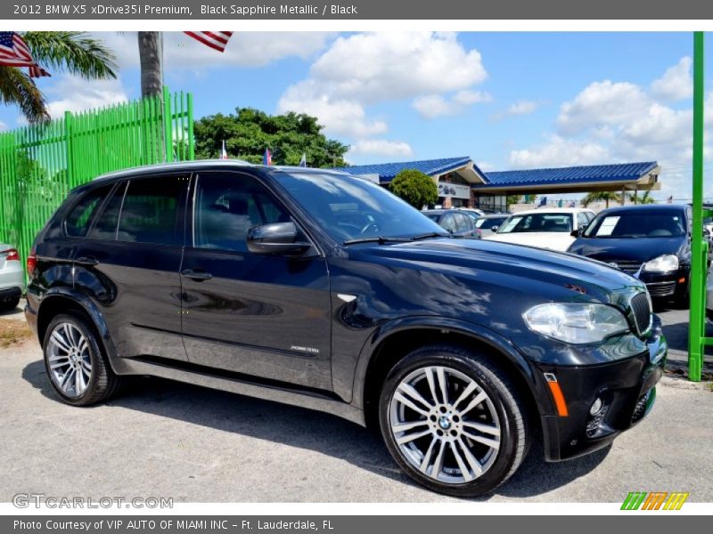  2012 X5 xDrive35i Premium Black Sapphire Metallic