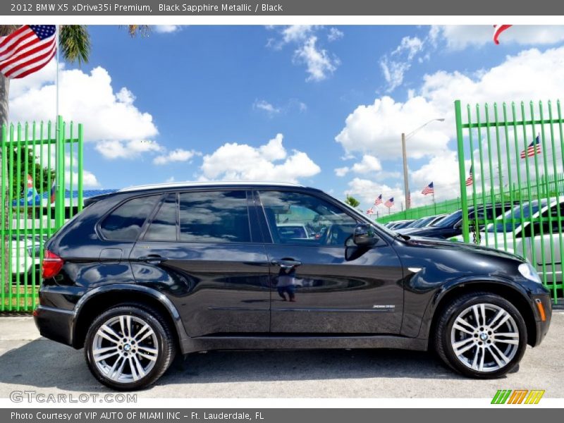  2012 X5 xDrive35i Premium Black Sapphire Metallic