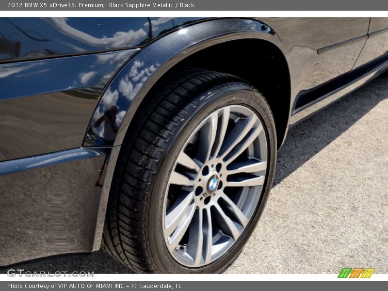 Black Sapphire Metallic / Black 2012 BMW X5 xDrive35i Premium