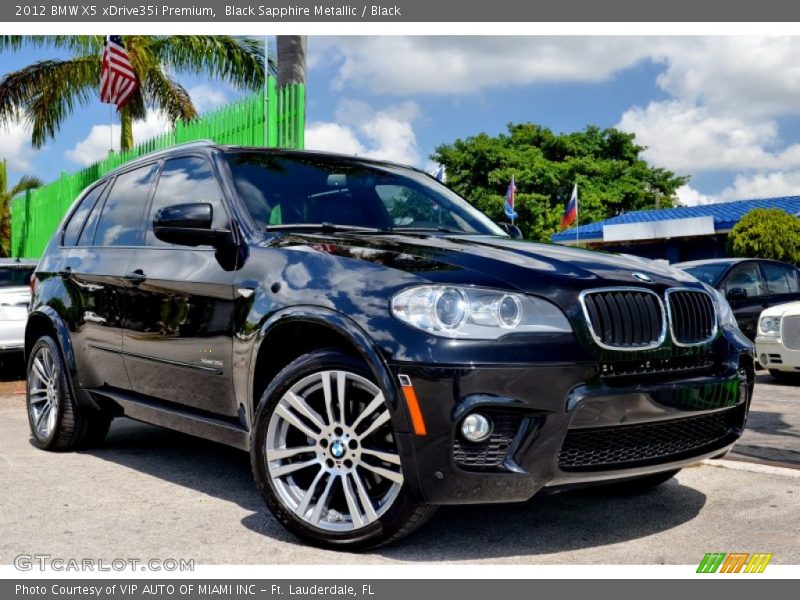  2012 X5 xDrive35i Premium Black Sapphire Metallic
