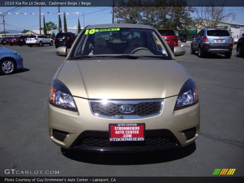 Cashmere Beige / Beige 2010 Kia Rio LX Sedan
