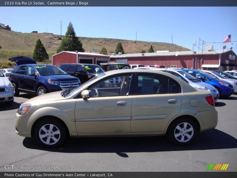 Cashmere Beige / Beige 2010 Kia Rio LX Sedan
