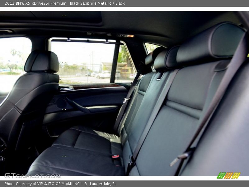 Black Sapphire Metallic / Black 2012 BMW X5 xDrive35i Premium
