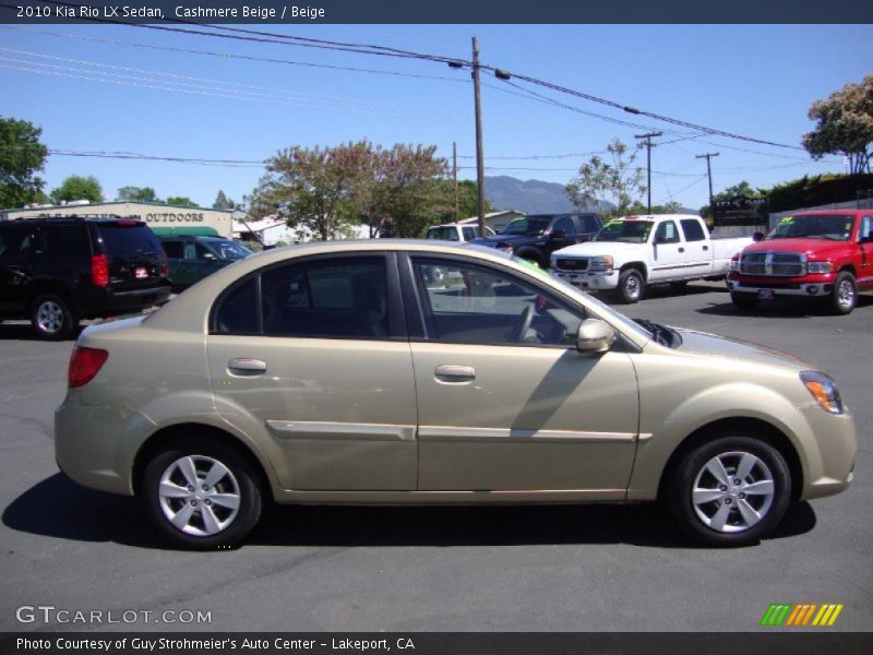 Cashmere Beige / Beige 2010 Kia Rio LX Sedan