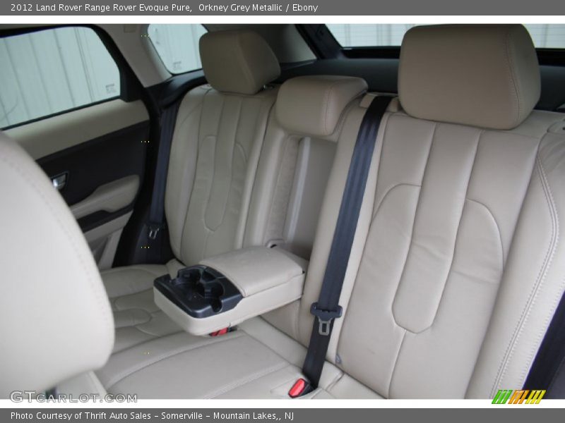 Orkney Grey Metallic / Ebony 2012 Land Rover Range Rover Evoque Pure
