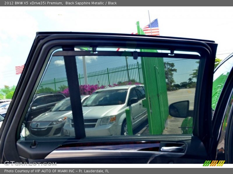 Black Sapphire Metallic / Black 2012 BMW X5 xDrive35i Premium