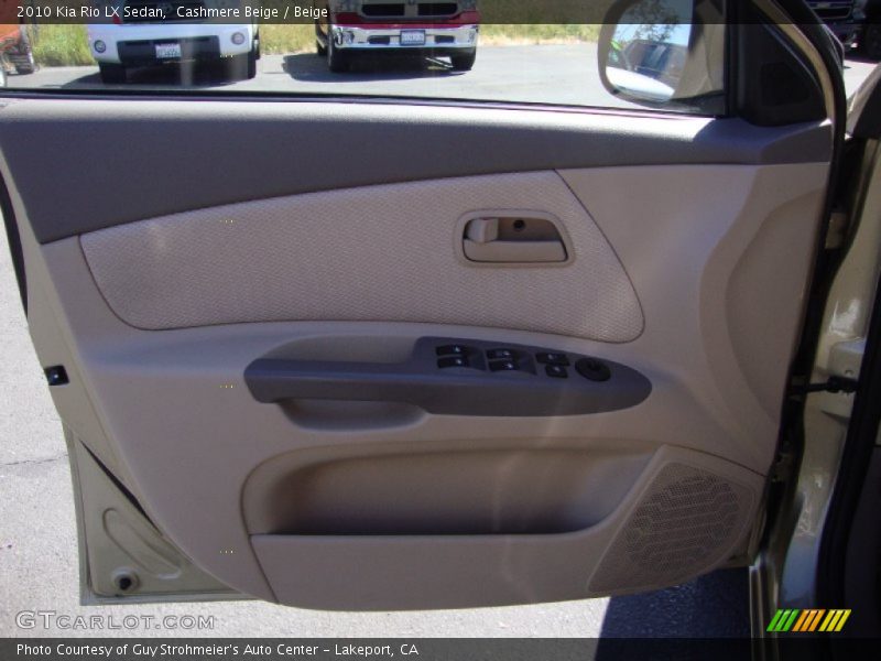 Cashmere Beige / Beige 2010 Kia Rio LX Sedan