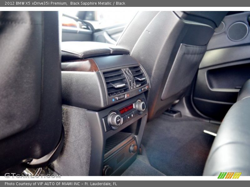 Black Sapphire Metallic / Black 2012 BMW X5 xDrive35i Premium