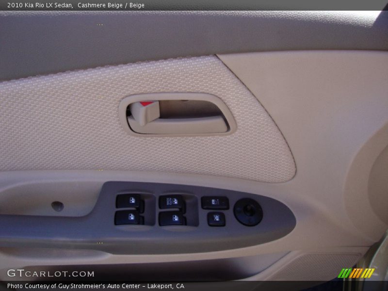 Cashmere Beige / Beige 2010 Kia Rio LX Sedan