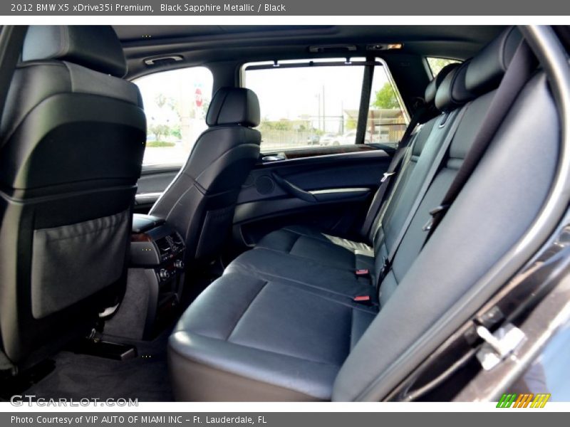 Black Sapphire Metallic / Black 2012 BMW X5 xDrive35i Premium