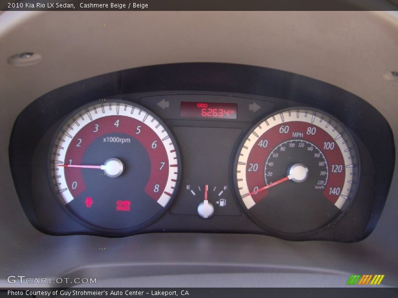 Cashmere Beige / Beige 2010 Kia Rio LX Sedan