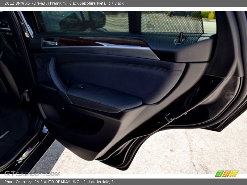 Black Sapphire Metallic / Black 2012 BMW X5 xDrive35i Premium