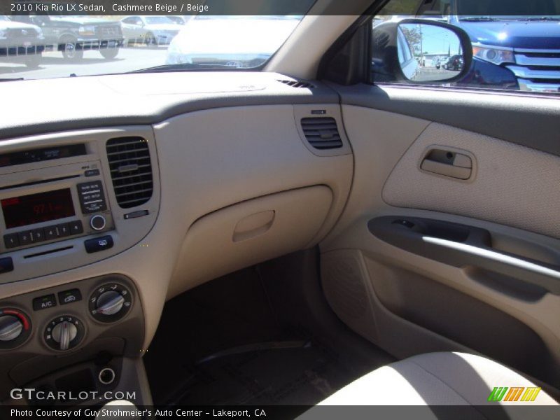 Cashmere Beige / Beige 2010 Kia Rio LX Sedan