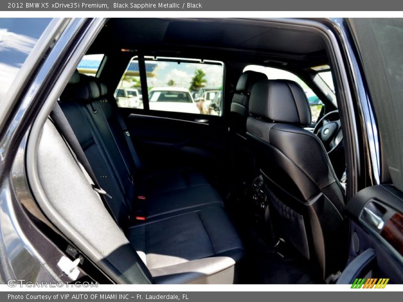 Black Sapphire Metallic / Black 2012 BMW X5 xDrive35i Premium