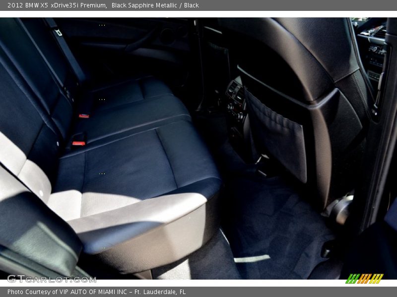 Black Sapphire Metallic / Black 2012 BMW X5 xDrive35i Premium