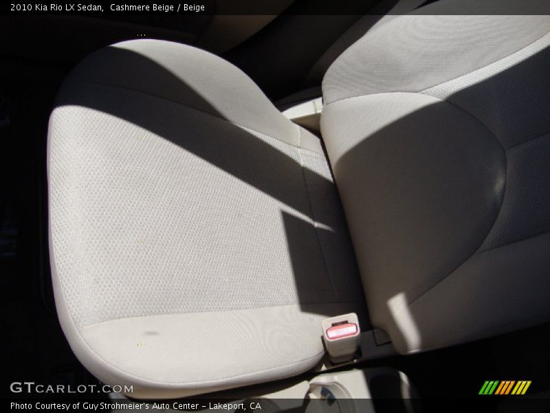 Cashmere Beige / Beige 2010 Kia Rio LX Sedan