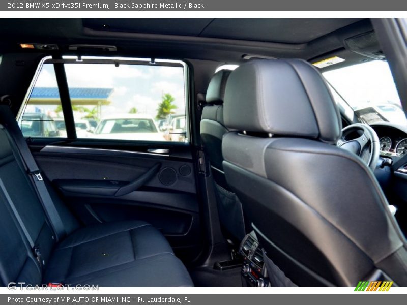 Black Sapphire Metallic / Black 2012 BMW X5 xDrive35i Premium