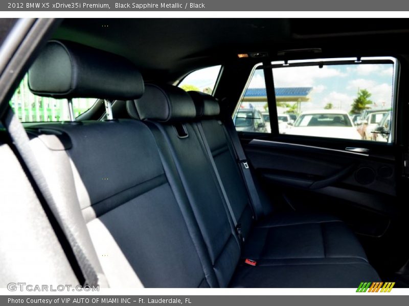 Black Sapphire Metallic / Black 2012 BMW X5 xDrive35i Premium